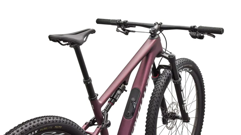 Specialized Epic 8 Expert Di2 Full Suspension Mountain Bike 2026 in Bordeaux / White-3