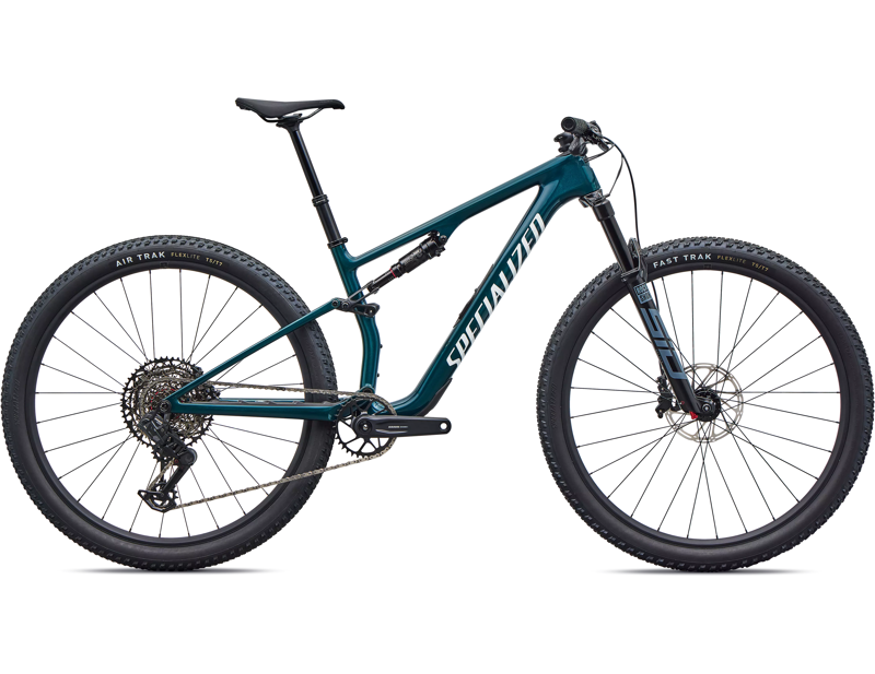Balfes Bikes Specialized Epic 8 Comp Full Suspension Mountain Bike 2026 in Gloss Emerald Metallic / White | Free postage over £30, £10 off first order, price match & 0% finance.