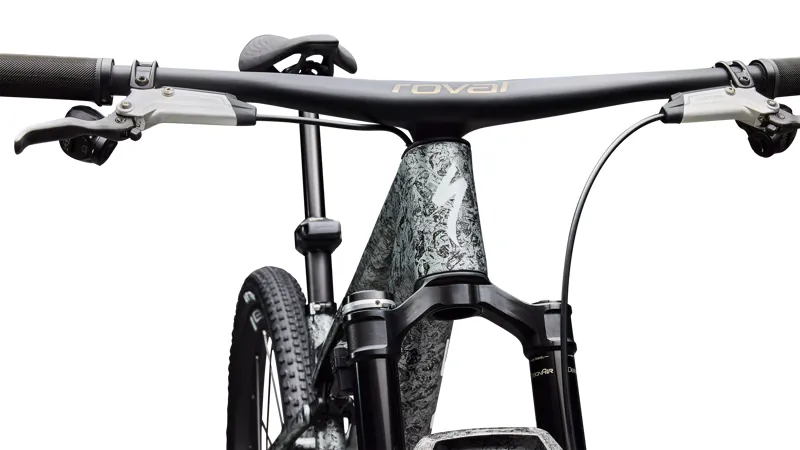 Specialized S-Works Epic 9 Full Suspension Mountain Bike 2027 in Gloss Metallic Obsidian Multi-colour-4