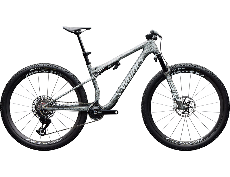 Specialized S-Works Epic 9 Full Suspension Mountain Bike 2027 in Gloss Metallic Obsidian Multi-colour