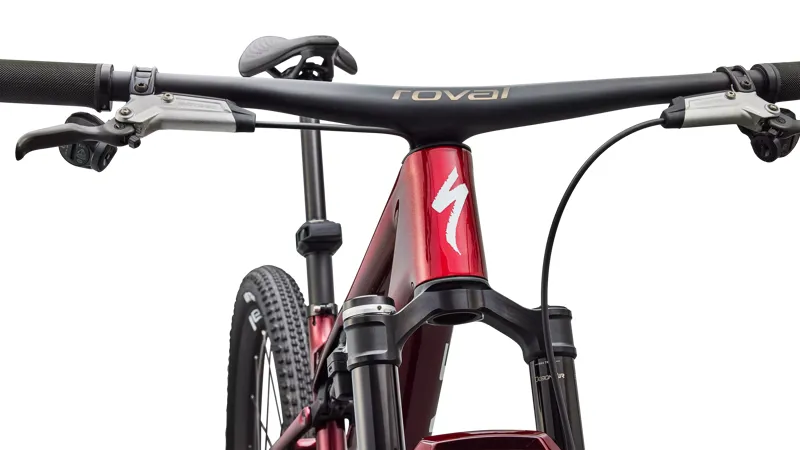 Specialized S-Works Epic 9 Full Suspension Mountain Bike 2027 in Gloss Red Tint/Metallic White-4