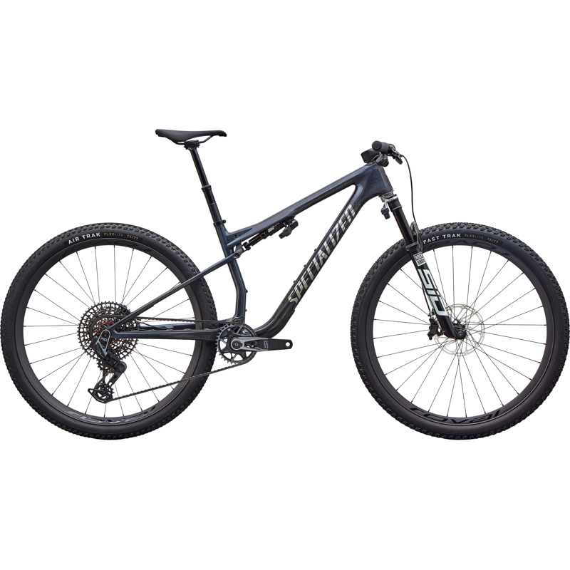 Balfes Bikes Specialized Epic 9 Pro Full Suspension Mountain Bike 2027 in Gloss Carbon/Chrome | Free postage over £30, £10 off first order, price match & 0% finance.