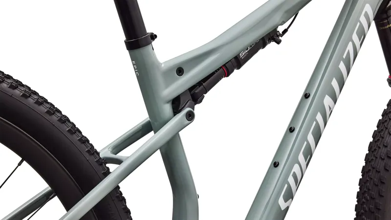 Specialized Epic 9 Expert Full Suspension Mountain Bike 2027 in Gloss Agave Grey/Silver-6