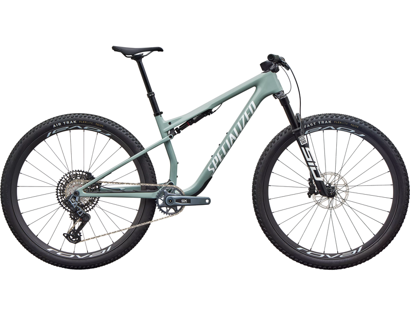 Specialized Epic 9 Expert Full Suspension Mountain Bike 2027 in Gloss Agave Grey/Silver