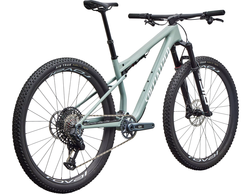 Specialized Epic 9 Expert Full Suspension Mountain Bike 2027 in Gloss Agave Grey/Silver-2