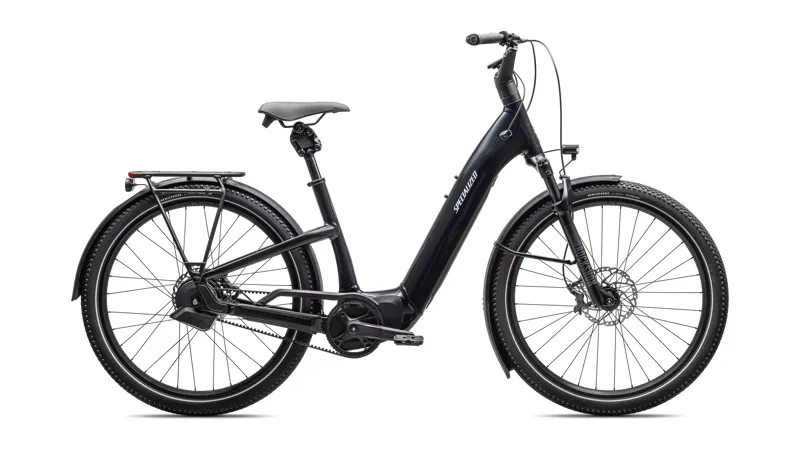 Specialized Turbo Como 5.0 IGH Electric Hybrid Bike 2026 in Black/Silver-3