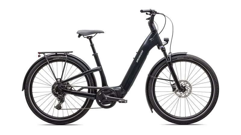 Specialized Turbo Como 4. 0 Electric Hybrid Bike 2025 in Cast Black/Silver-3