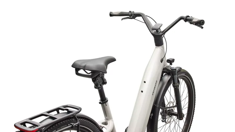 Specialized Turbo Como 5.0 IGH Electric Hybrid Bike 2026 in Gloss Dolomite Metallic / Satin Black Reflective-3