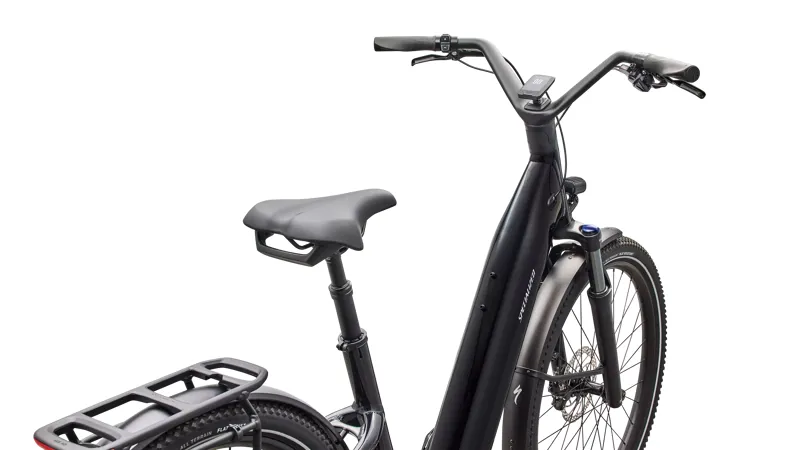 Specialized Turbo Como 4.0 Electric Hybrid Bike 2026 in Gloss Metallic Dark Navy / Satin Silver Reflective-3