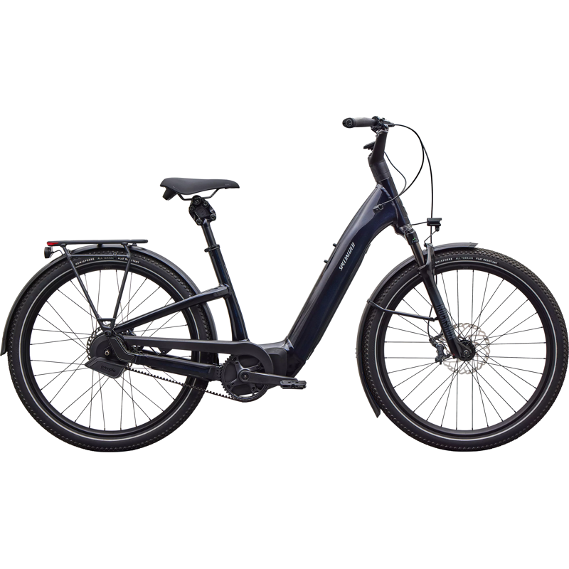 Balfes Bikes Specialized Turbo Como 5.0 IGH Electric Hybrid Bike 2027 in Gloss Metallic Dark Navy | Free postage over £30, £10 off first order, price match & 0% finance.