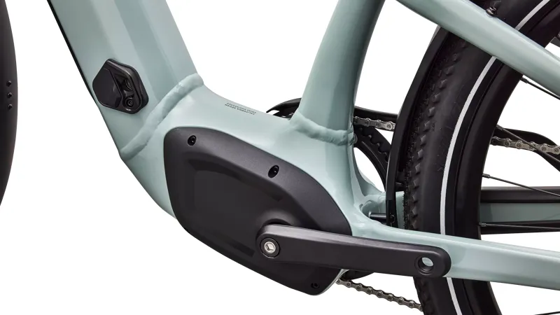 Specialized Turbo Como 4.0 Electric Hybrid Bike 2027 in Gloss Agave Grey/Oak Green Metallic-5
