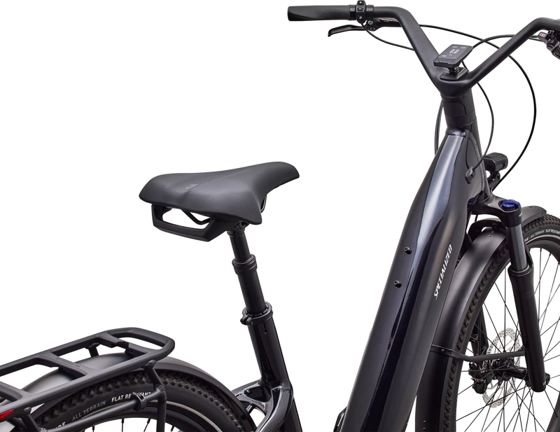 Specialized Turbo Como 4.0 Electric Hybrid Bike 2027 in Gloss Metallic Dark Navy-4