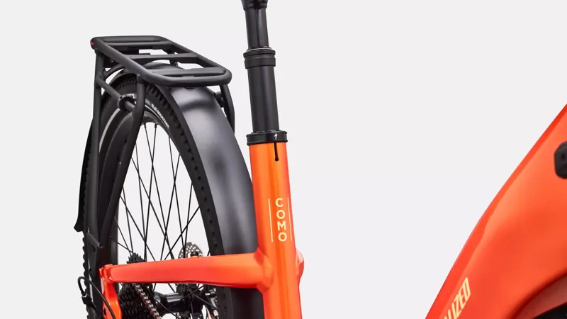 Specialized Turbo Como 4.0 Electric Hybrid Bike 2027 in Gloss Tangerine/Sunset Yellow-6