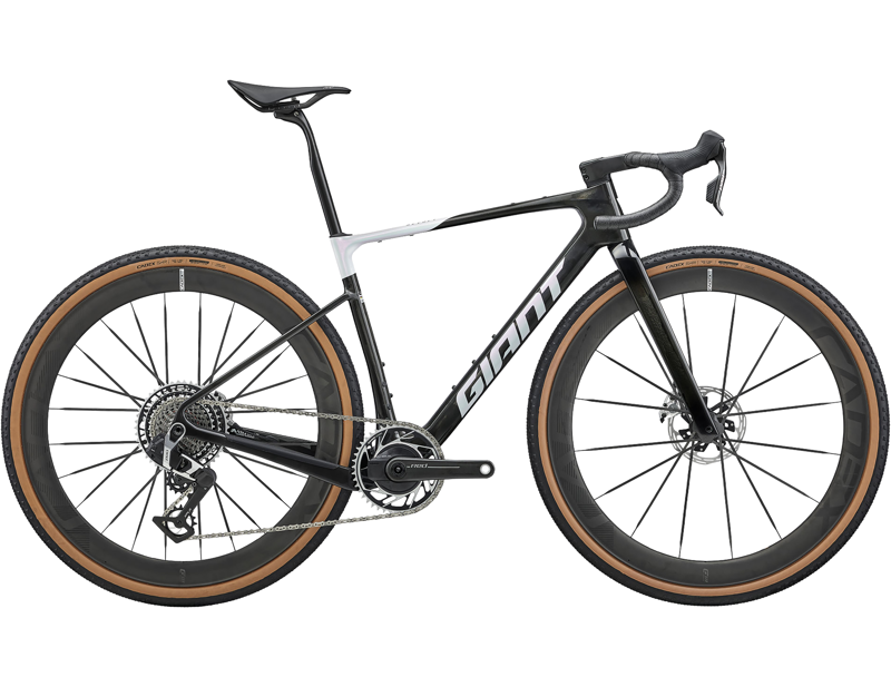 Giant Revolt Advanced SL 0 Gravel Bike 2027 in Raw Carbon/Prism Pearl