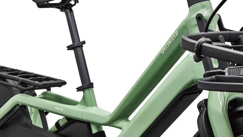 Specialized Turbo Porto Electric Cargo Bike 2026 in Pistachio/Birch-5