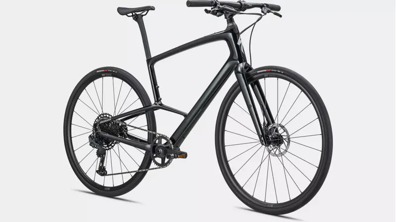 Specialized Sirrus 6.0 Hybrid Bike 2025 in Gloss Black-1