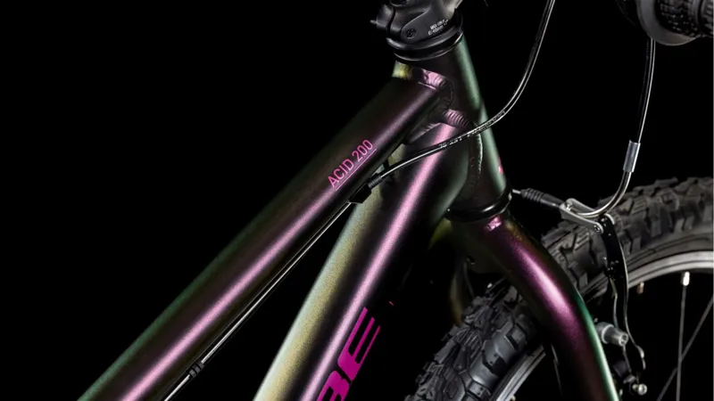 Cube Acid 200 Kids Bike 2025 In Molotov/ Pink-1