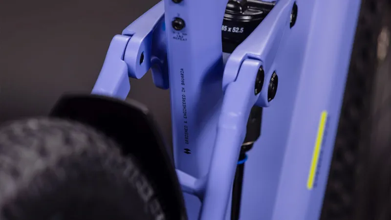 Cube Stereo Hybrid one22 Pro 800 Electric Mountain Bike 2026 in LucidLilac/Lime-2