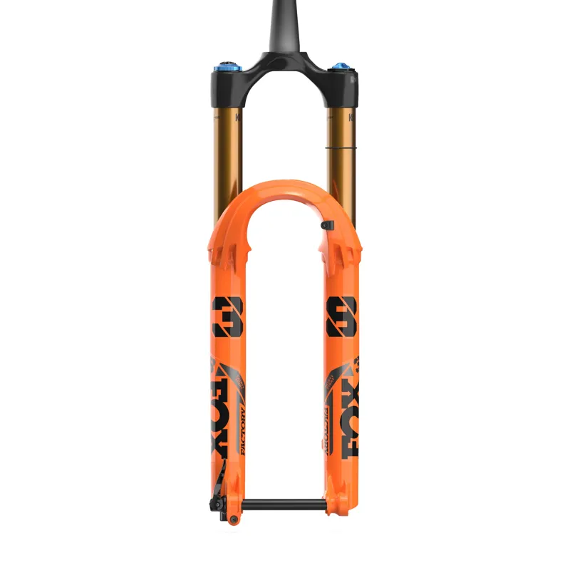 FOX 38 Float Factory GRIP2 27.5 170mm KA-X 44mm Tapered Fork in Orange 