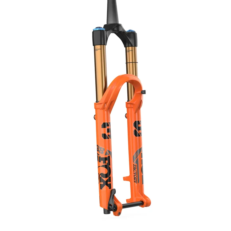 FOX 38 Float Factory GRIP2 27.5 170mm KA-X 44mm Tapered Fork in Orange -1