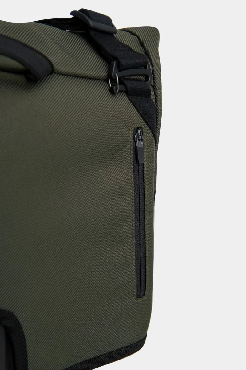 Brompton Borough Roll Top Bag Medium in Olive-4