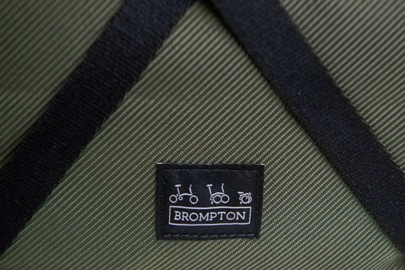 Brompton Borough Roll Top Bag Medium in Olive-6