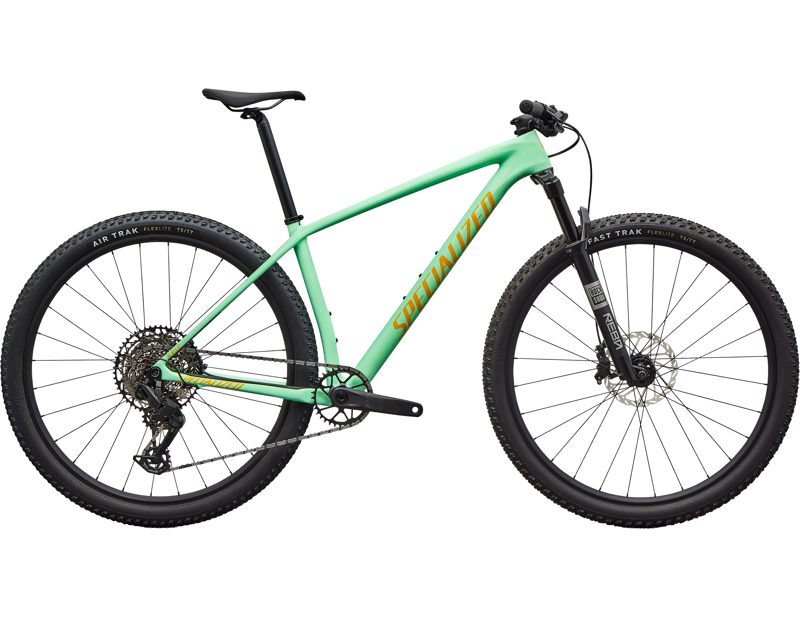 Specialized Epic Hardtail Comp Hardtail Mountain Bike 2026 in Oasis/Calinia Sunshine