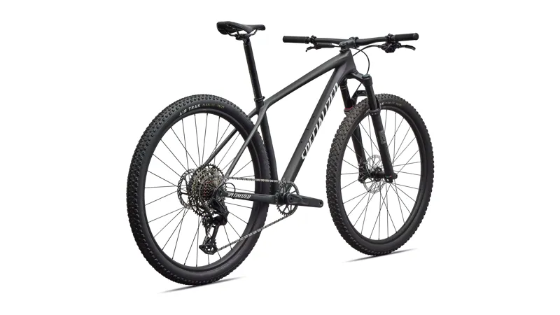 Specialized Epic Hardtail Comp Hardtail Mountain Bike 2026 in Satin Carbon / Metallic White Silver-2