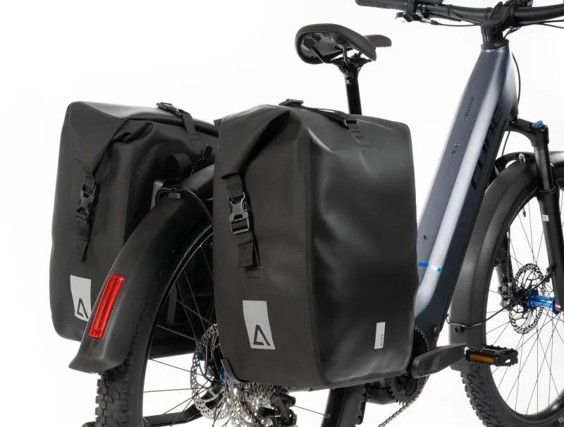 Acid Pannier Bag Pure 20/2 Smlink 2.0 in Black - pair-1