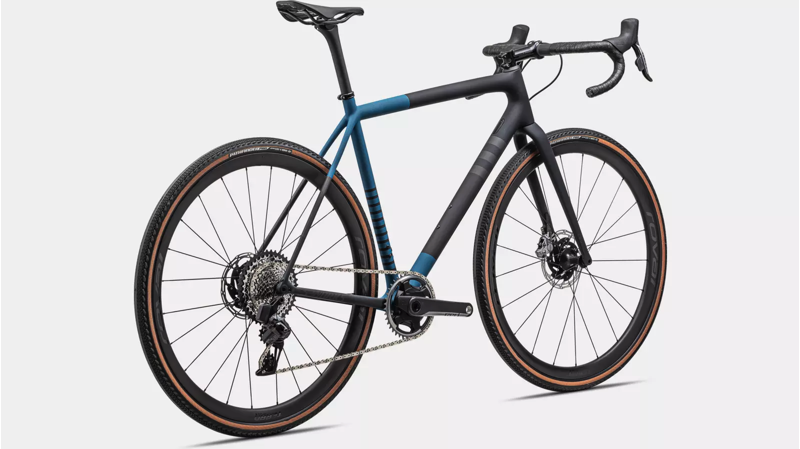 Specialized S-Works Crux eTap Gravel Bike 2024 in Dark Navy/Mystic Blue/Midnight Shadow-2