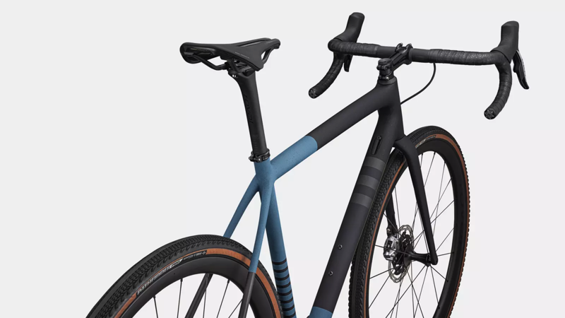 Specialized S-Works Crux eTap Gravel Bike 2024 in Dark Navy/Mystic Blue/Midnight Shadow-3