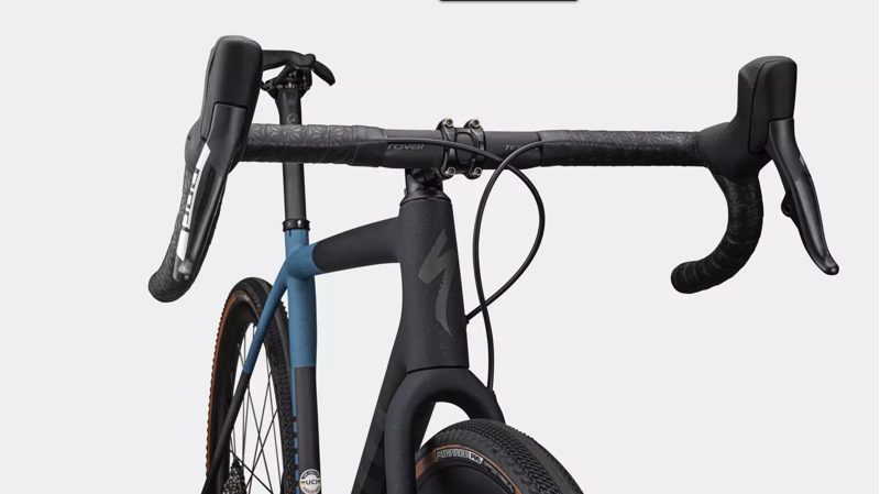 Specialized S-Works Crux eTap Gravel Bike 2024 in Dark Navy/Mystic Blue/Midnight Shadow-5