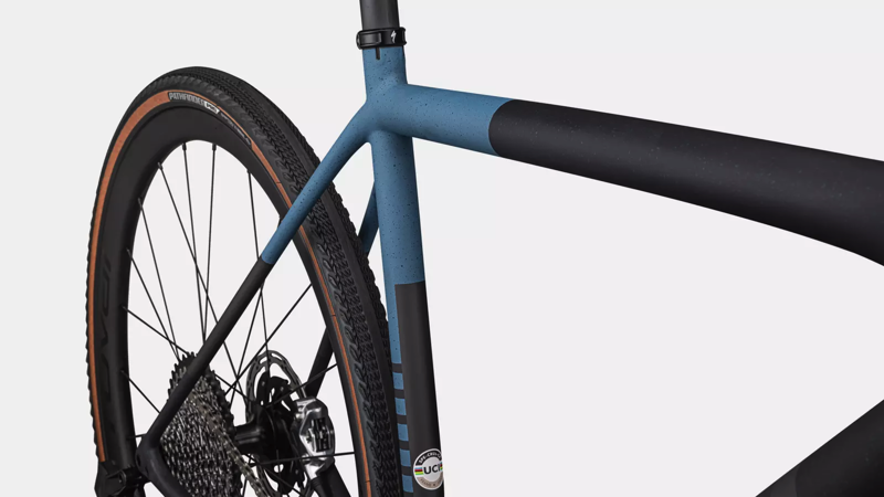 Specialized S-Works Crux eTap Gravel Bike 2024 in Dark Navy/Mystic Blue/Midnight Shadow-6