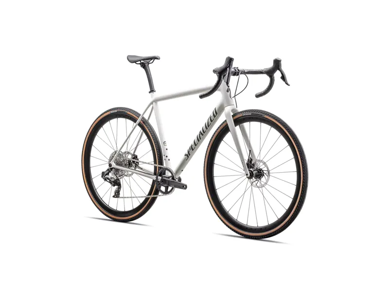Specialized Crux Expert Gravel Bike 2025 in Dune White/Smoke al-1