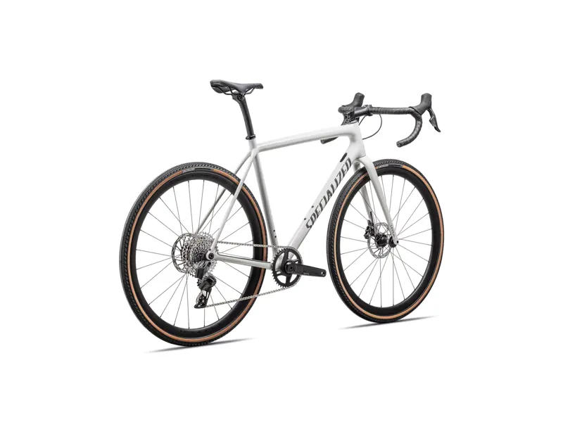 Specialized Crux Expert Gravel Bike 2025 in Dune White/Smoke al-2