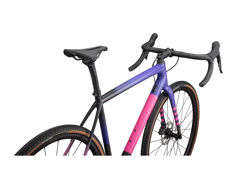 Specialized Crux Comp Gravel Bike 2025 in Carbon/Purple Haze/Rebel Pink/Birch-3