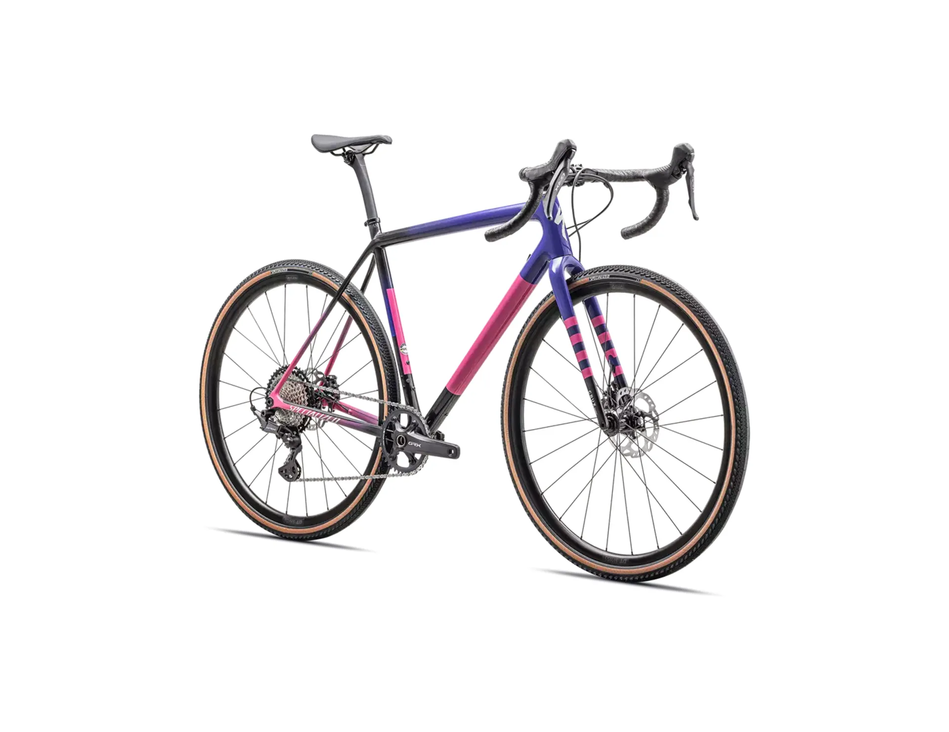 Specialized Crux Comp Gravel Bike 2025 in Carbon/Purple Haze/Rebel