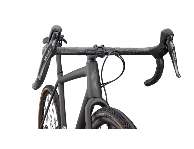 Specialized Crux Comp Gravel Bike 2025 in Carbon Smoke-2