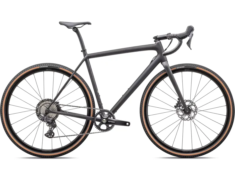 Specialized Crux Comp Gravel Bike 2025 in Carbon Smoke