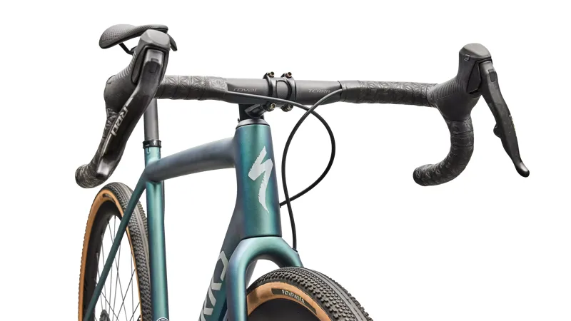 Specialized S-Works Crux Gravel Bike 2026 in Premium Fjord/Dolomite Metallic-4