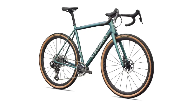 Specialized S-Works Crux Gravel Bike 2026 in Premium Fjord/Dolomite Metallic-1
