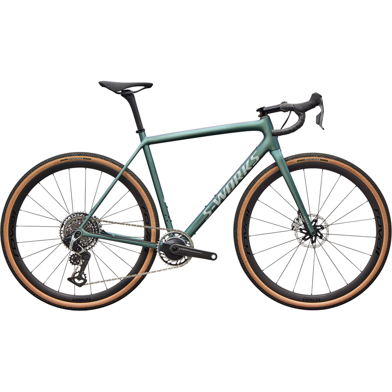 Balfes Bikes Specialized S-Works Crux Gravel Bike 2026 in Premium Fjord/Dolomite Metallic | Free postage over £30, £10 off first order, price match & 0% finance.