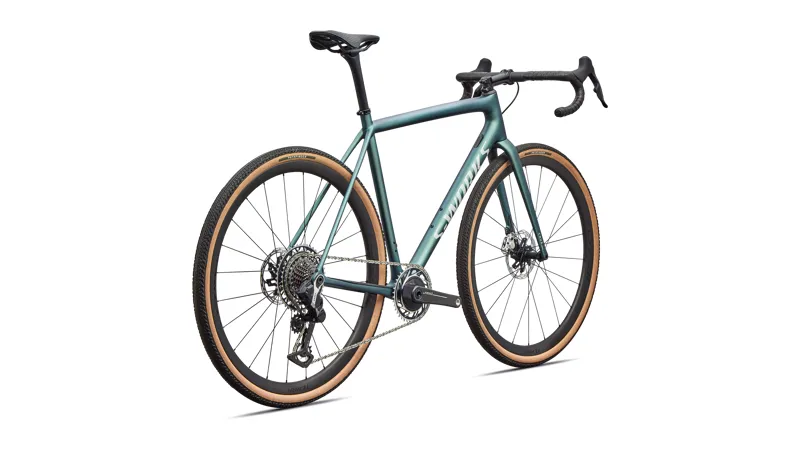 Specialized S-Works Crux Gravel Bike 2026 in Premium Fjord/Dolomite Metallic-2
