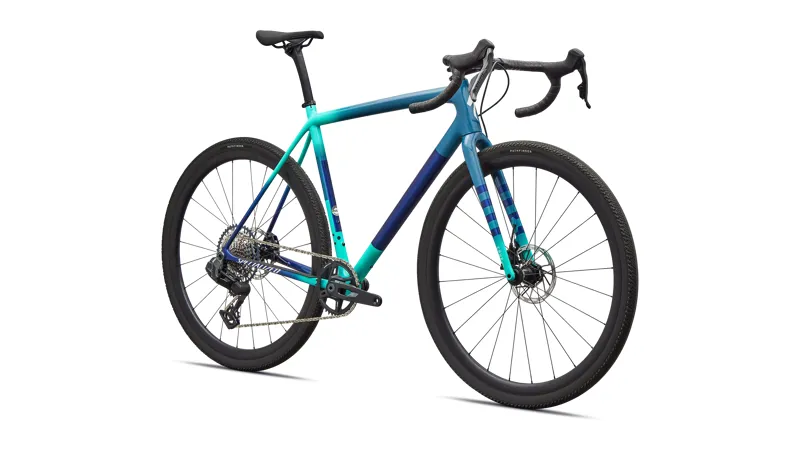 Specialized Crux Expert Gravel Bike 2026 in Grey Blue/lagoon Blue/dune White/majesty Blue-1