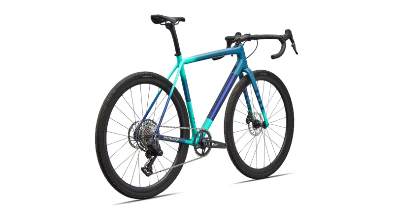 Specialized Crux Expert Gravel Bike 2026 in Grey Blue/lagoon Blue/dune White/majesty Blue-2
