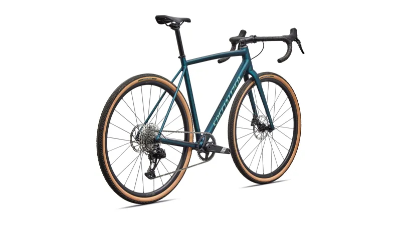 Specialized Crux DSW Comp Gravel Bike 2026 in Emerald Metallic/Fjord Metallic-2