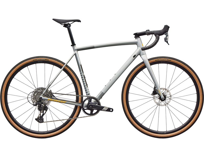 Balfes Bikes Specialized Crux DSW Comp Gravel Bike 2026 in Shadow Silver/California Sunshine | Free postage over £30, £10 off first order, price match & 0% finance.