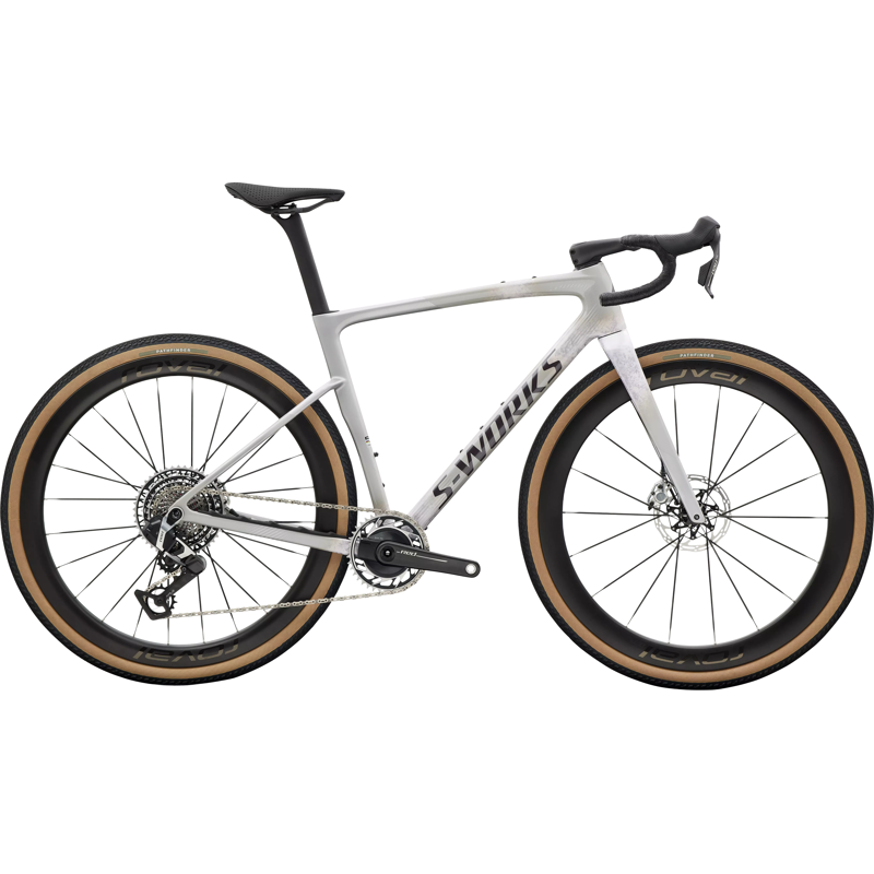 Balfes Bikes Specialized S-Works Crux 5 Carbon AXS Gravel Bike 2027 in Silver Dust | Free postage over £30, £10 off first order, price match & 0% finance.
