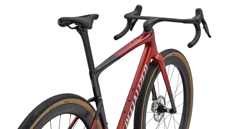 Specialized Crux 5 S-Level Carbon AXS Gravel Bike 2027 in Redwood Metallic/White-3