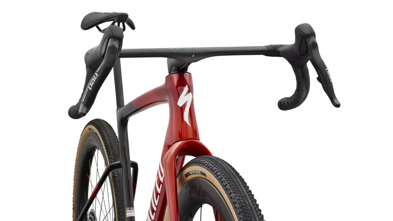 Specialized Crux 5 S-Level Carbon AXS Gravel Bike 2027 in Redwood Metallic/White-4
